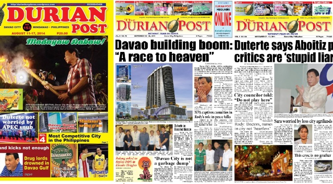 FAST BACKWARD: A BRIEF HISTORY OF DAVAO PAPERS