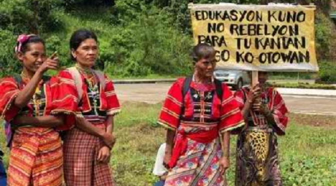 Satur told: Stop exploiting lumad children